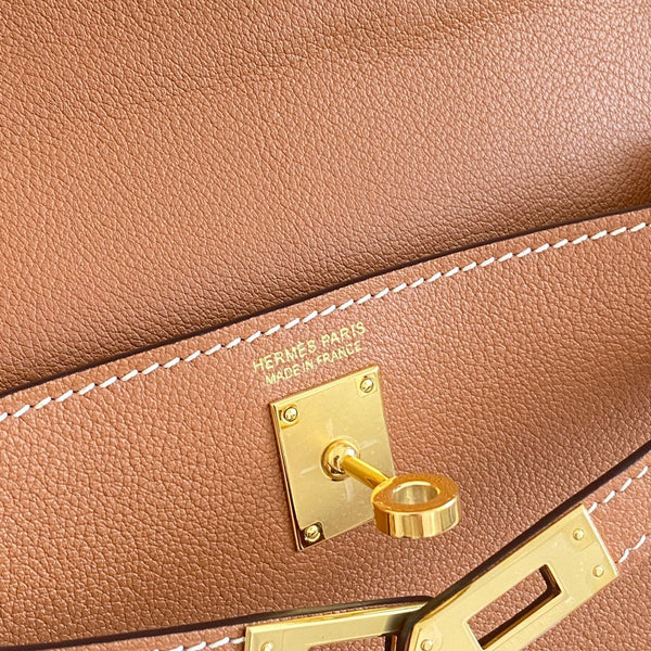 Kelly Danse II 22cm Pelle Evercolor Tan Ghw
