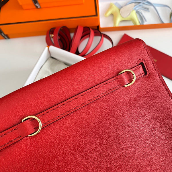 Kelly Danse II 22cm Rosso Evercolor Pelle Ghw