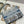 Medium CD Book Tote 36cm Gradient Blue Tiger