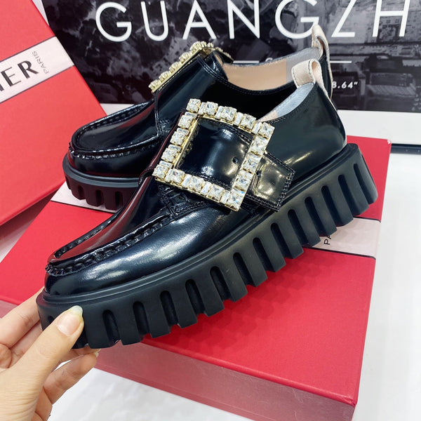 Diamond Loafers Viv Black Sheep Lining 184404