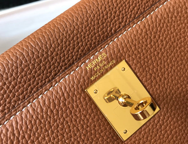 HM KELLY 25CM GIALLO OCRA TOGO ORO HARDWARE