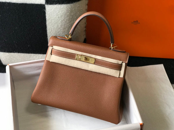 HM KELLY 25CM GIALLO OCRA TOGO ORO HARDWARE