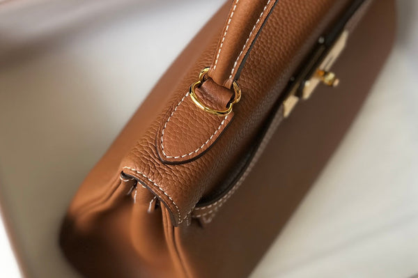 hm kelly 32cm pelle togo oro hardware dorato