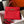 HM KELLY 32CM BAG IN RED TOGO GOLD HARDWARE