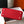 HM KELLY 28CM ROSSO TOGO ORO HARDWARE