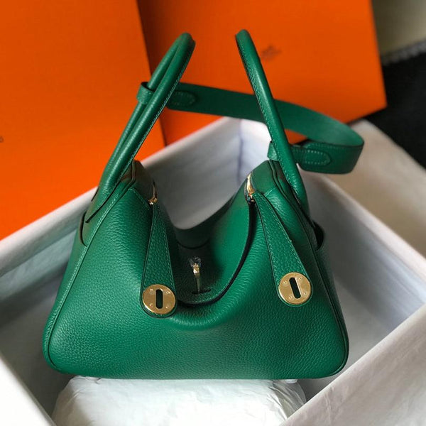 BORSA HM LINDY 26 CASTLETON GREEN TAURILLON CLEMENCE PELLE