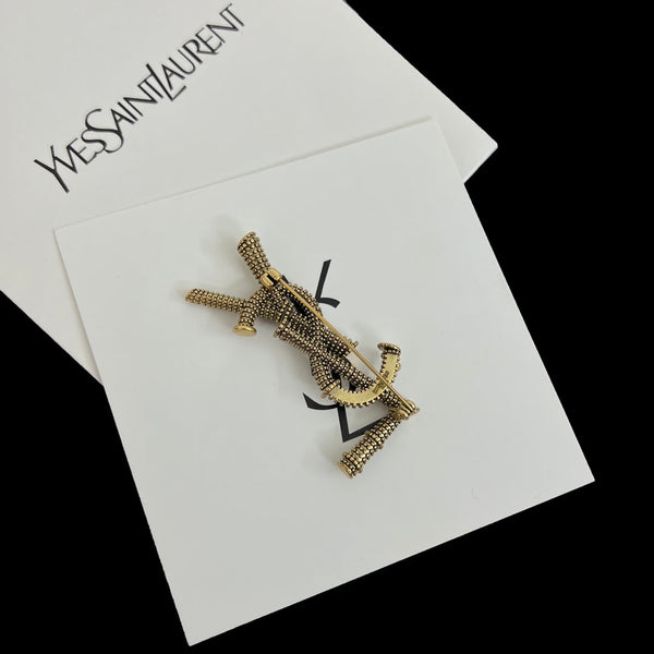 YSL Brooch 170617