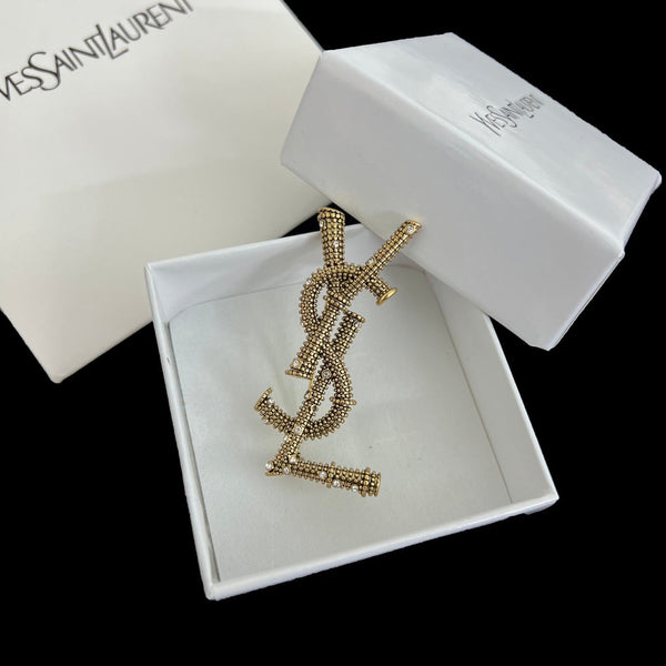 YSL Brooch 170617