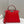 PEEKABOO ISEEU 33 IN RED GRAINED CALFSKIN SILVER HARDWARE