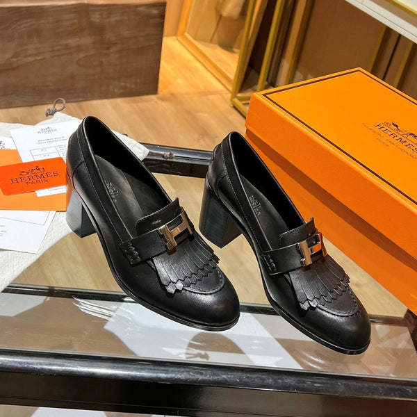 HM 26s Elysee Loafers 8cm Leather 149082