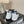 CC 22A Sneaker Black White Calfskin & Rubber 413922
