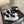 CC 22A Sneaker Black White Calfskin & Rubber 413922