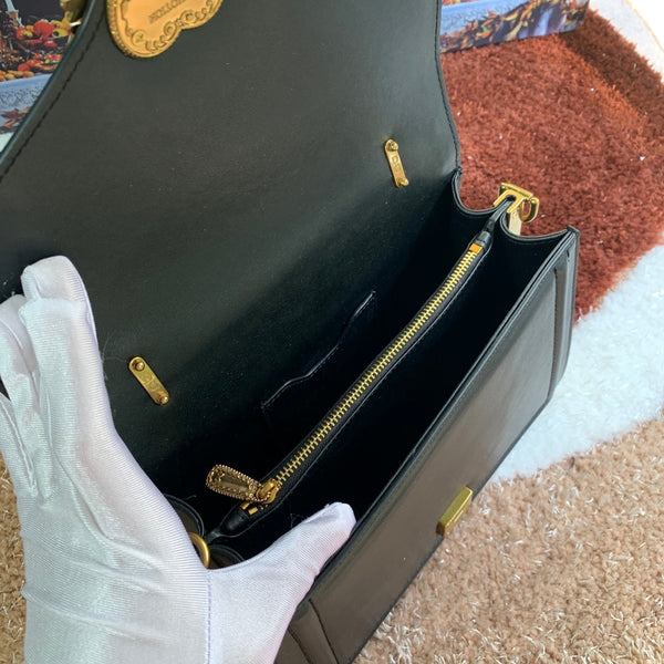 devotion 24cm top-hand black cafskin