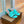 Summer Charms Mules 80 Aqua Suede Pink Lambskin