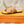HM IZMIR SANDAL TANGERINE AND BRONZE LAMBSKIN