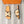 HM IZMIR SANDAL TANGERINE AND PEACH CALFSKIN
