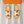 HM IZMIR SANDAL TANGERINE AND PEACH CALFSKIN