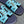 HM IZMIR SANDAL INDIGO AND SKY CALFSKIN WITH ICON