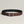 HM Nathan 40mm Belt Black Chocolate Leather 187791