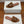Summer Charms Sandals Mule Brown Ostrich Lambskin