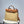 Herbag 31 Toile Beige Canvas Gold Cowhide Leather