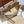 Herbag 31 Toile Light Beige Canvas Gold Cowhide Leather