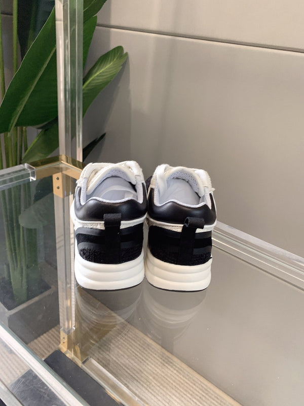 CC Sneaker In Black Wool 145622