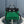 HM HERBAG ZIP 31 TELA VERDE MARE E NERA