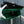 HM HERBAG ZIP 31 TELA VERDE MARE E NERA