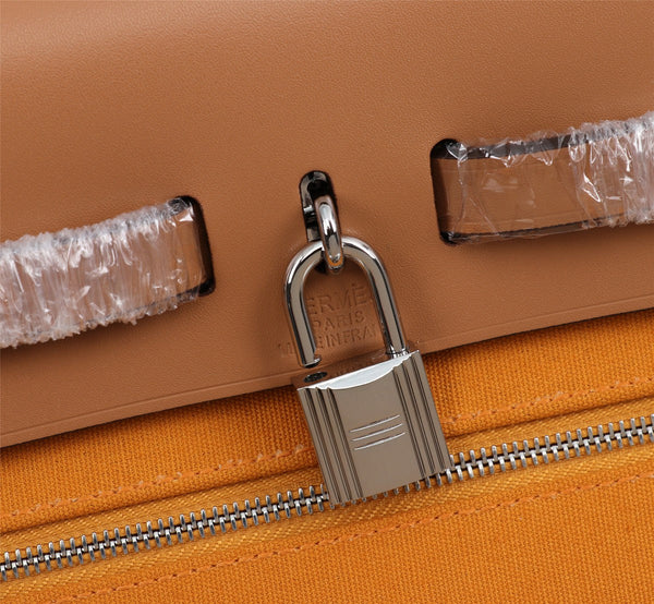 HM HERBAG ZIP 31 TELA CAROTA E RAME