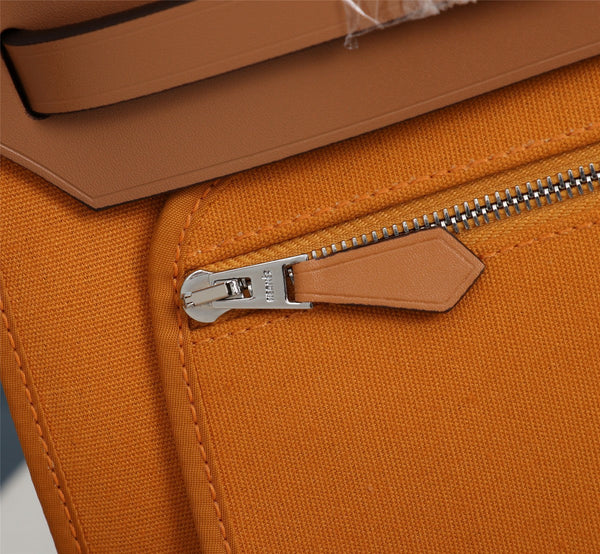 HM HERBAG ZIP 31 TELA CAROTA E RAME