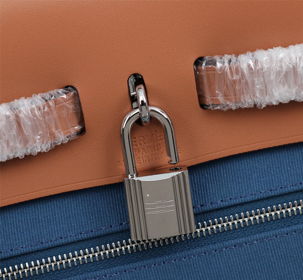 HM HERBAG ZIP 31 TELA EGEO E RAME