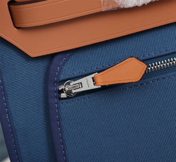HM HERBAG ZIP 31 TELA EGEO E RAME