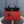 HM HERBAG ZIP 31 RED AND BLACK CANVAS