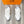 HM EMBOSSED ICON SNEAKER WHITE AND GRAY CALFSKIN