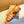 GG Men's Sandals Orange Cowhide 743279