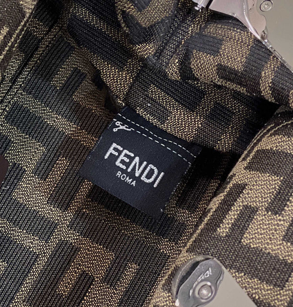 FENDI FIRST SMALL 26 IN CAMOSCIO E VITELLO COLORATI CON FERRAMENTA ARGENTATA