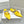 Manolo Flats Mules Diamond Buckle Yellow Silk Satin 327483