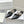 Manolo Flats Mules Diamond Buckle Black Silk Satin 327485