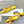 Manolo Flats Mules Crystal Yellow Silk Satin 327472