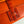 HM Jige Elan 29 Clutch In Bright Orange Calfskin With Lizard Skin(25 days of production)