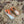 Rockstud Crisscross Espadrilles 80mm Sandal Wedges Orange