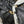 TOTE BAG 42 IN BLACK NYLON GOLD HARDWARE