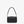 FENDI FENDACE BROOCH MINI 20 BAGUETTE BAG IN BLACK CALFSKIN