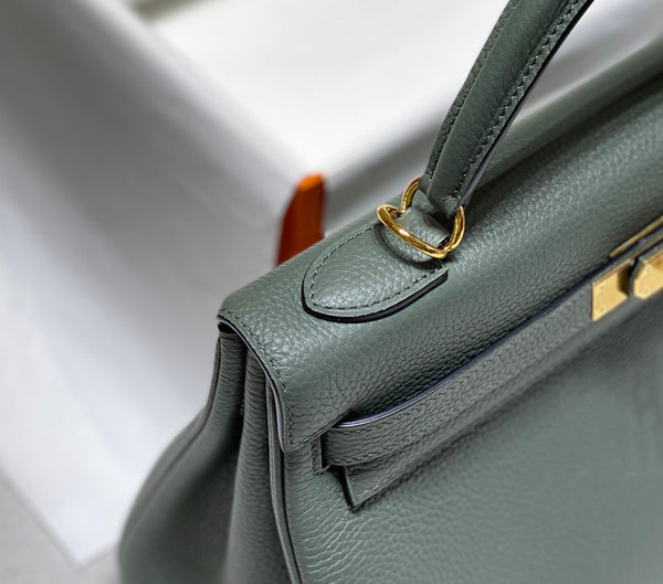 BORSA HM KELLY 32CM IN PINO TOGO GOLD HARDWARE