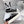 walkn sneaker black white canvas