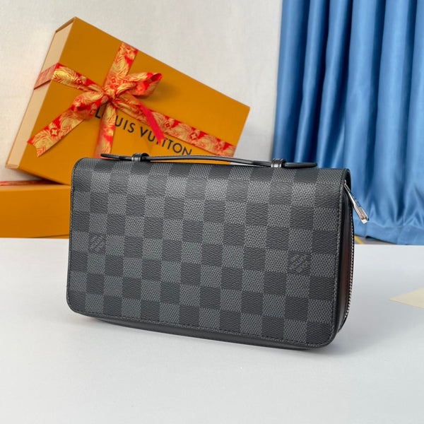 LV Zippy XL Tela Damier Graphite Grigio 221558
