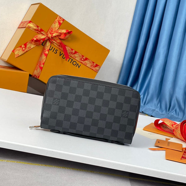 LV Zippy XL Tela Damier Graphite Grigio 221558