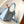 LV Marelle 25cm Pelle bovina Epi Grain blu Metallo HW