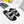 cd dioract dad sandal mule grigio cotone ricamato